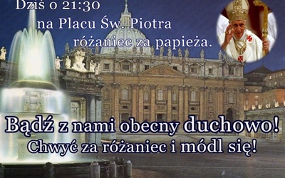 Modlitwa za Benedykta XVI: Dołączmy wszyscy!