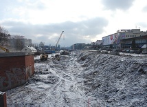  W Gliwicach DTŚ zostanie poprowadzona przez centrum miasta. Na zdjęciu odcinek przy ul. Zwycięstwa, gdzie powstanie prawie 500-metrowy tunel