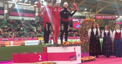 Zbigniew Bródka był najlepszy na dystansie 500 m Wielobojowych Mistrzostwach Świata w Łyżwiarstwie Szybkim w norwewskim Hamar