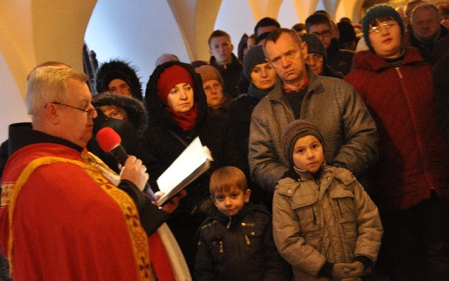 Droga Krzyżowa u franciszkanów