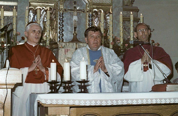 Kardynał Joseph Ratzinger w diecezji opolskiej