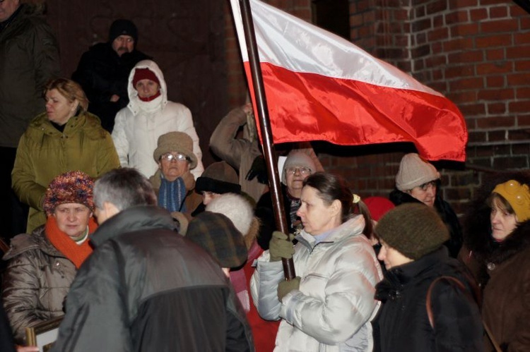 Marsz pokutny w Olsztynie
