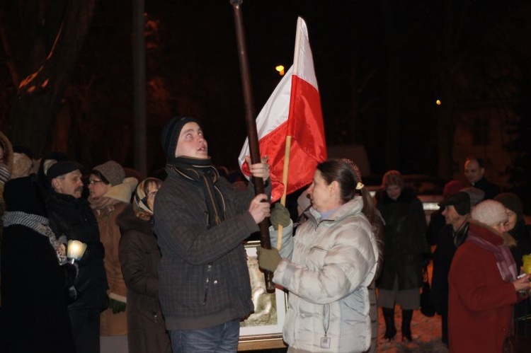 Marsz pokutny w Olsztynie