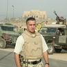  Starszy sierżant Paweł Czarnecki w Iraku 