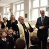 Arcybiskup metropolita Sławoj Leszek Głódź poświęcił szkołę "Fegata"