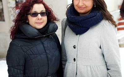 Anna Krebs (z lewej) i Alicja Kondratowicz zaangażowały się w promowanie prawa kanonicznego