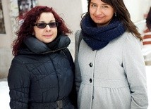 Anna Krebs (z lewej) i Alicja Kondratowicz zaangażowały się w promowanie prawa kanonicznego