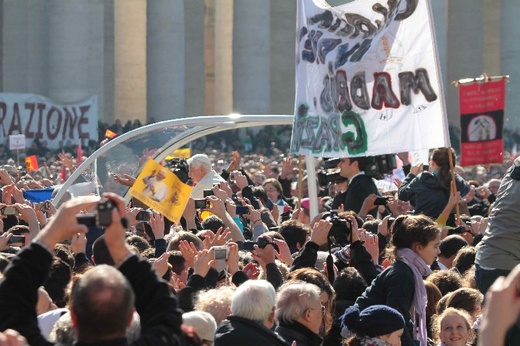 Ostatnia audiencja generalna Benedykta XVI