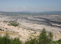 Wyrobisko kopalni Turów pod Bogatynią