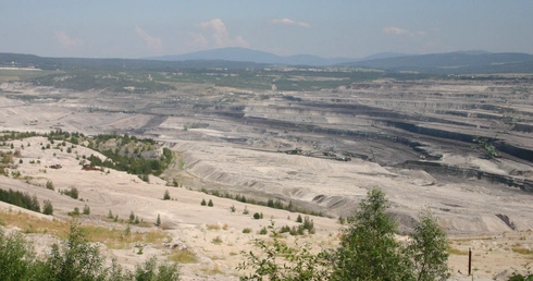 Wyrobisko kopalni Turów pod Bogatynią