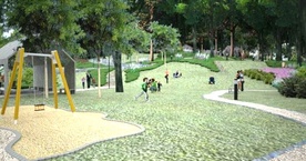 Powstaje park w Wołominie