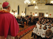 Biskup Libera prosił mieszkańców Słupi o modlitwę w intencji Kościoła i wyboru nowego papieża