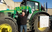 Marek Minkus objechał traktorem całą Polskę 