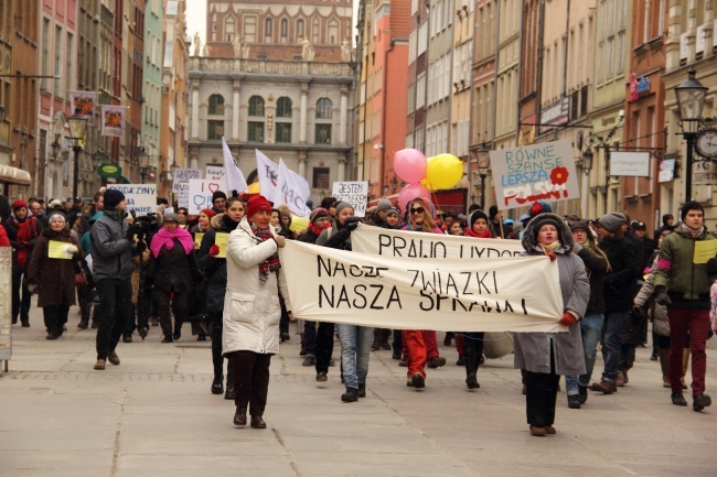 Manifestacje w Gdańsku