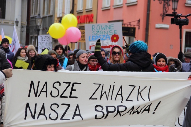 Manifestacje w Gdańsku