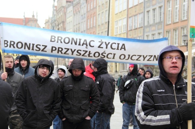 Manifestacje w Gdańsku