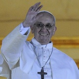 Papież Franciszek w Loży Błogosławieństw