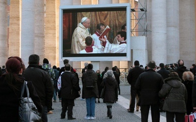 Pierwsza Msza papieża Franciszka