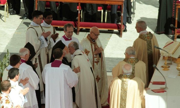 Przywódcy religijni u papieża