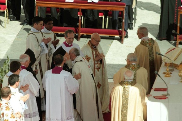 Przywódcy religijni u papieża