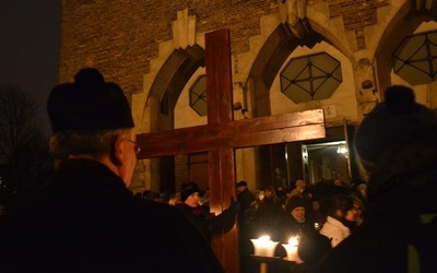 Krzyż górował nad Chorzowem