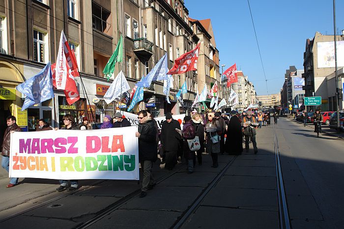 Marsz dla Życia i Rodziny w Zabrzu