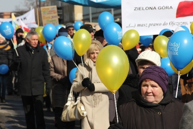 Marsz dla Życia w ZIelonej Górze 2013