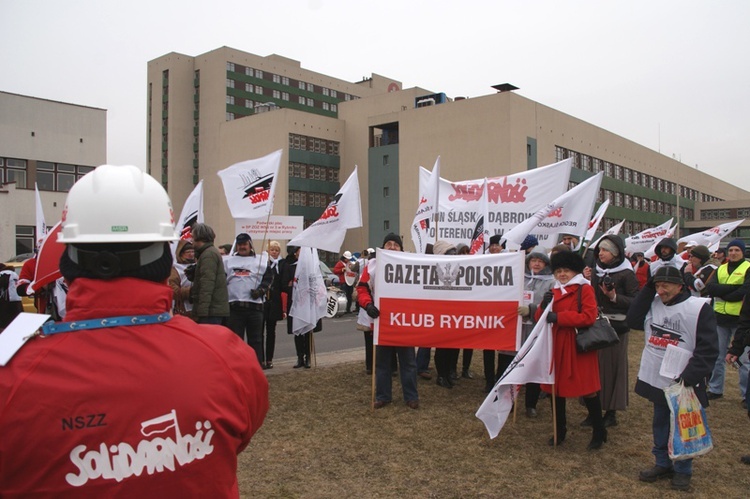 Strajk generalny i protesty na Śląsku – Rybnik