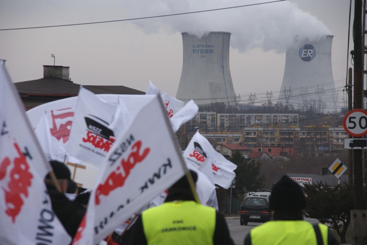 Strajk generalny i protesty na Śląsku – Rybnik