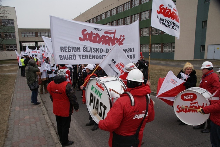 Strajk generalny i protesty na Śląsku – Rybnik