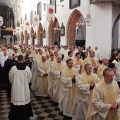 Msza św. Krzyżma w katedrze oliwskiej