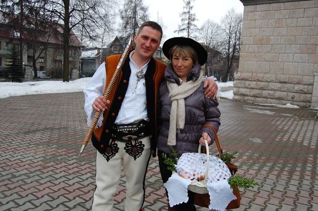 Święcenie pokarmów w Nowym Targu