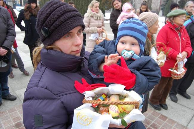 Święcenie pokarmów w Nowym Targu