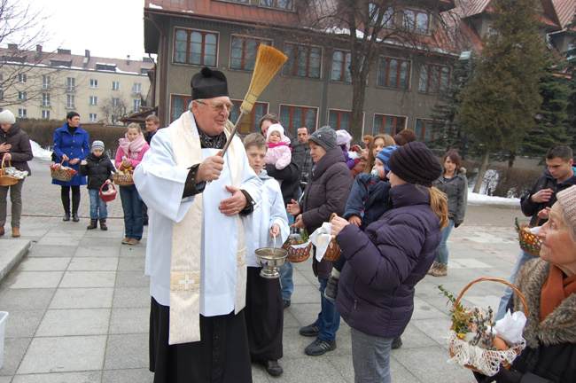 Święcenie pokarmów w Nowym Targu