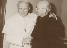  Sługa Boży ks. Franciszek Blachnicki z bł. Janem Pawłem II