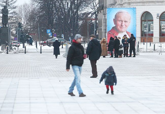 W godzinę narodzin papieża dla nieba