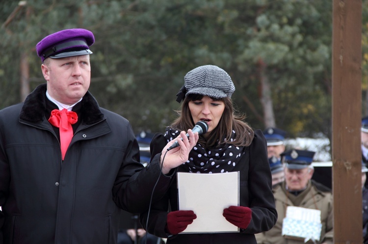 Uroczystość patriotyczna w Grzybowie