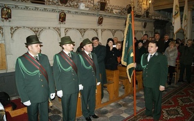 Poświęcenie sztandaru myśliwych