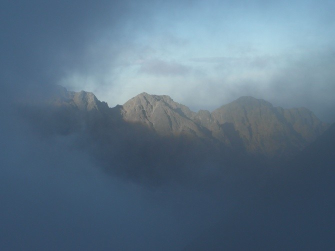 Tatry, słońce, lód i widmo Brockenu