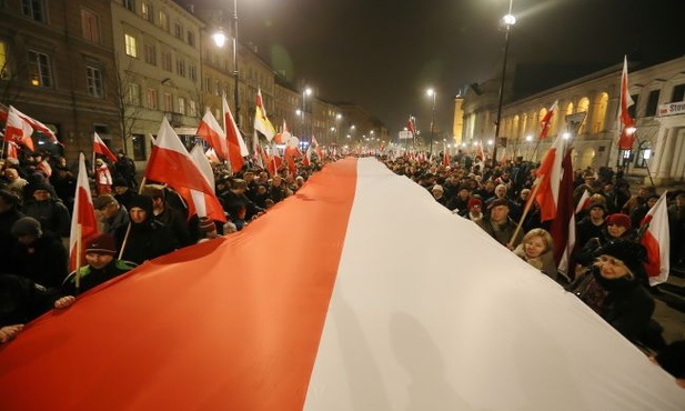 Tłumy przeszły w "Marszu pamięci"