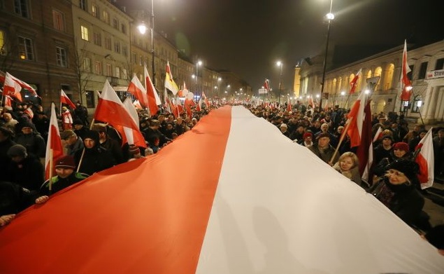 Tłumy przeszły w "Marszu pamięci"