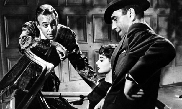 William Holden, Audrey Hepburn i Humphrey Bogart