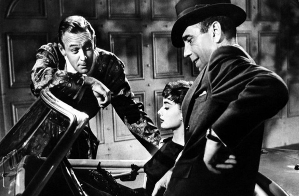 William Holden, Audrey Hepburn i Humphrey Bogart