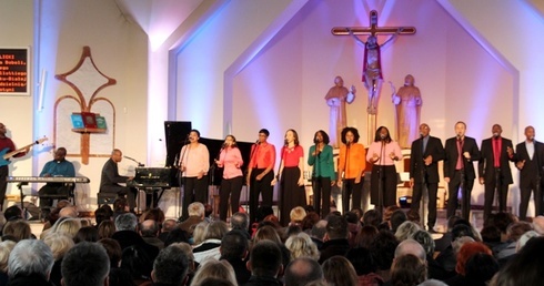Finbałowy koncert muzyki gospel w kościele św. Andrzeja Boboli