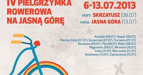 Rowerem na Jasną Górę