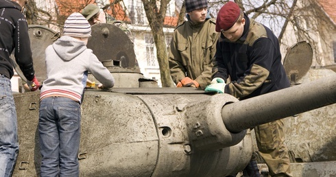 Wiosenne porządki w muzeum