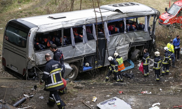 Polski autokar rozbił się w Belgii