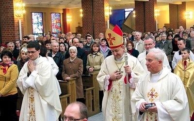 Eucharystii przewodniczył bp Andrzej Jeż