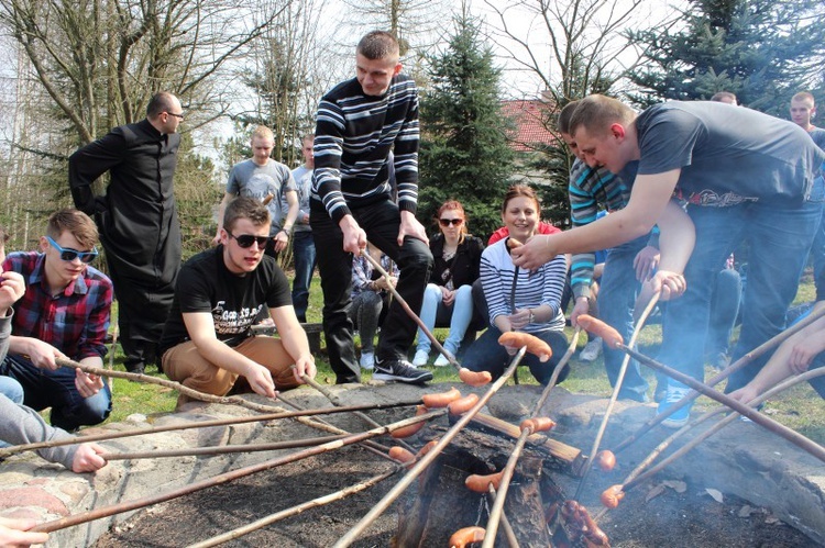 Pielgrzymka maturzystów - Gietrzwałd 2013