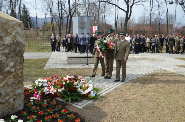 Odsłonięcie pomnika w Mszanie Dolnej